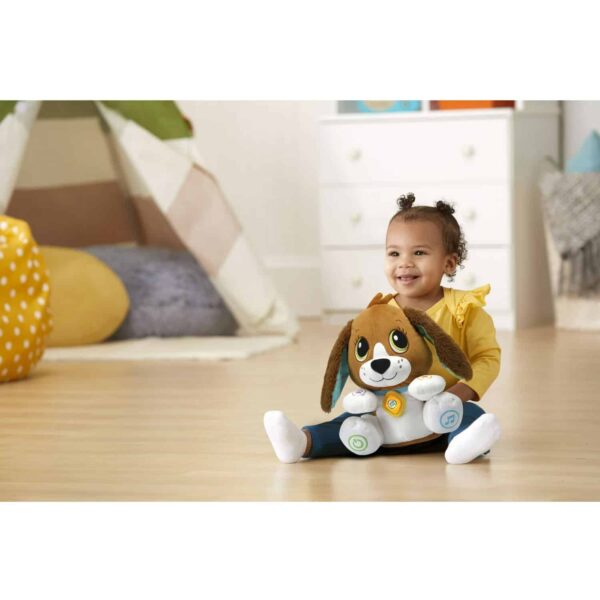 LeapFrog Speak and Learn Puppy, Plush Dog with Talk-Back Feature - Imagen 3