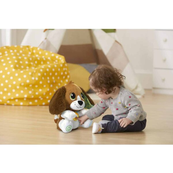 LeapFrog Speak and Learn Puppy, Plush Dog with Talk-Back Feature - Imagen 4